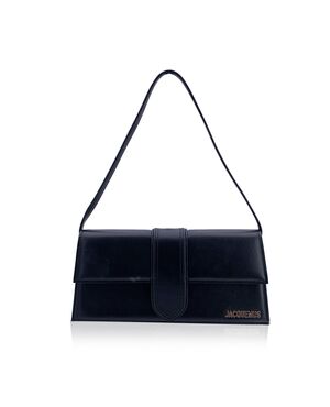 JACQUEMUS Borsa a Tracolla in Pelle Col. Nero Le Bambino S