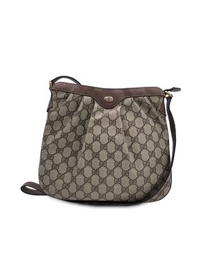 GUCCI Borsa a Tracolla Vintage in Tela Col. Beige Ophidia M