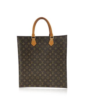 LOUIS VUITTON Borsa Shopper Vintage in Tela Col. Marrone Plat M