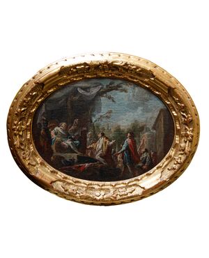 Nicola Bertuzzi detto l'Anconetano (Ancona, 1710 – Bologna, 1777), Scena storica 