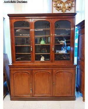 Credenza in mogano Luigi Filippo - 232 181x48