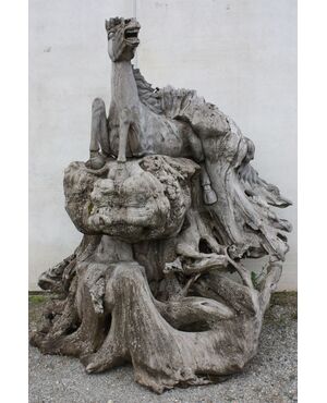 Asian sculpture &quot;Horse&quot;