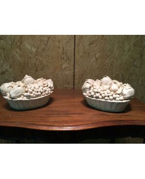 table center in Bassano ceramics
