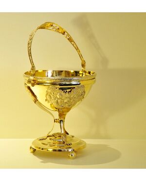 silver-gilt cup
