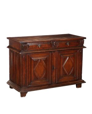 Credenza Barocca Piemonte Inizio XVIII Secolo