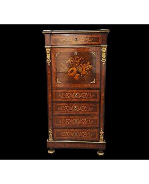 SECRETAIRE INTARSIATO - FRANCIA - NAPOLEONE III