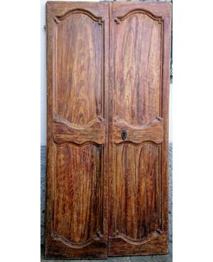 Marche door painted with faux briar     