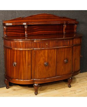 French sideboard in mahogany wood