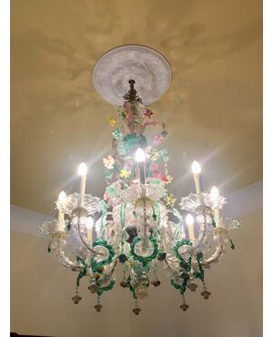 8 flame Rezzonico chandelier     