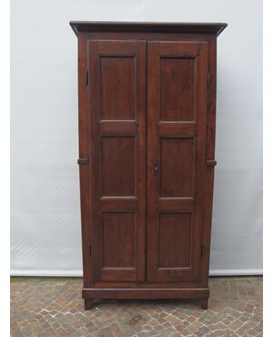 PICCOLO ARMADIO A DUE PORTE RESTAURATO EPOCA 700  cm L98xP47xH208