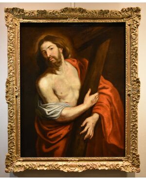 Cristo Portacroce, Anthoon van Dyck (Anversa 1599 - Londra 1641) bottega  