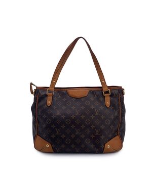 LOUIS VUITTON Borsa Shopper in Tela Col. Marrone Estrela M