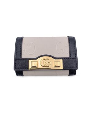 GUCCI Accessorio in Pelle Col. Bianco Interlocking S