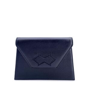 YVES SAINT LAURENT Pochette Vintage in Pelle Col. Nero S