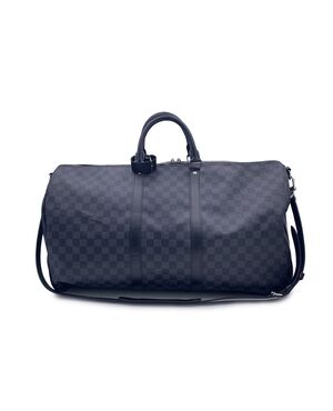 LOUIS VUITTON Borsa da Viaggio in Tela Col. Nero Keepall L