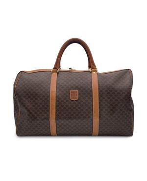 CELINE Borsa a Mano Vintage in Tela Col. Marrone Luggage L