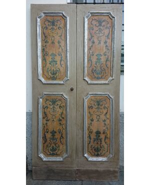 Porta napoletana dipinta Luigi XV 
