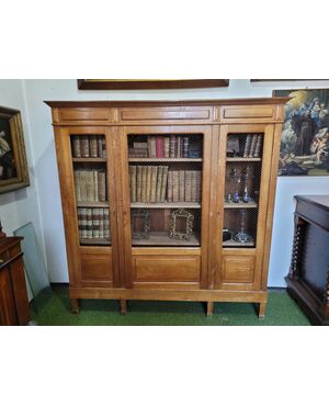 Libreria in legno di rovere Stile Nap. III Francia