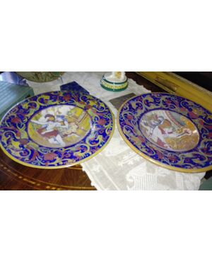 pair of plates Alfredo Santarelli     