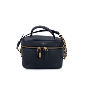 LOUIS VUITTON Borsa a Tracolla in Pelle Col. Nero Vanity S