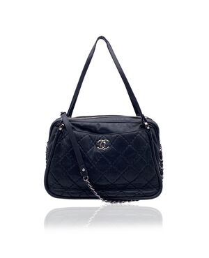 CHANEL Borsa a Tracolla in Pelle Col. Nero Camera M