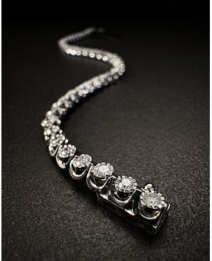Bracciale  Tennis   con   Diamanti  2.2 ct.