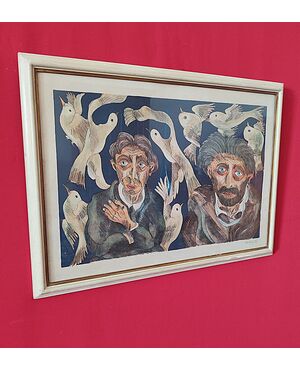 Volti e colombe Giuseppe Serafini 1915 - 1987