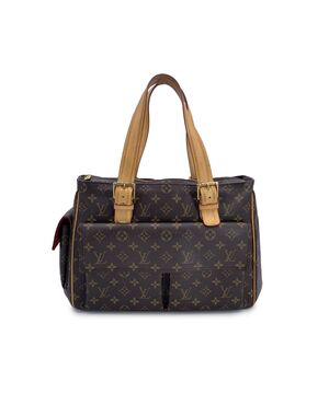 LOUIS VUITTON Borsa Shopper in Tela Col. Marrone Multipli Cite M