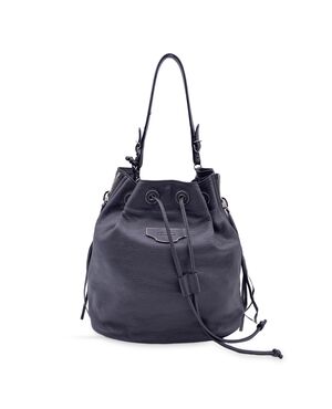 BALENCIAGA Borsa a Tracolla in Pelle Col. Grigio Papier M