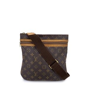 LOUIS VUITTON Borsa a Tracolla in Tela Col. Marrone Bosphore S