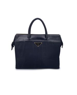 PRADA Borsa Shopper Vintage in Tela Col. Nero Tessuto M