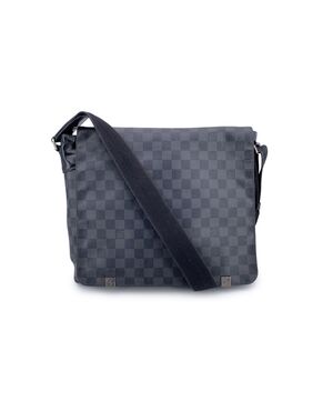 LOUIS VUITTON Borsa a Tracolla in Tela Col. Nero District M