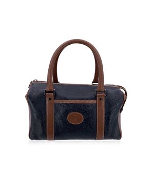 GUCCI Borsa a Mano Vintage in Pelle Col. Nero S