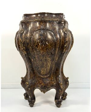 ​Comodino in legno laccato, Venezia, XIX secolo