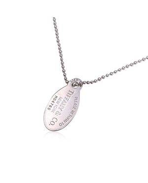 TIFFANY & CO Collana in Metallo Col. Argento Return to Tiffany
