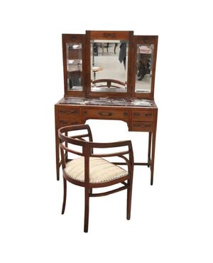 Toeletta da trucco con poltrona sec. XX PREZZO TRATTABILE