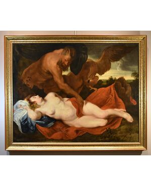 Giove e Antiope, Anthoon van Dyck (Anversa 1599 - Londra 1641) seguace