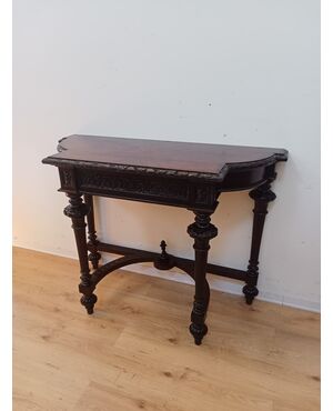 Console in palissandro fine '800 - stile neoclassico - Luigi XVI