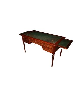 Scrivania francese in stile Luigi XVI del 1800