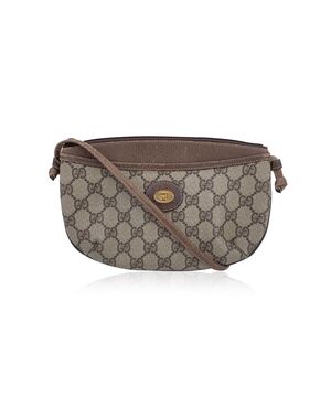 GUCCI Borsa a Tracolla Vintage in Tela Col. Nero Ophidia Zip S