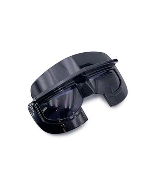 KTZ Occhiali da Sole in Plastica Col. Nero
