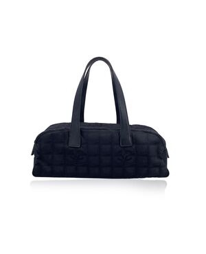 CHANEL Borsa a Mano in Tela Col. Nero S