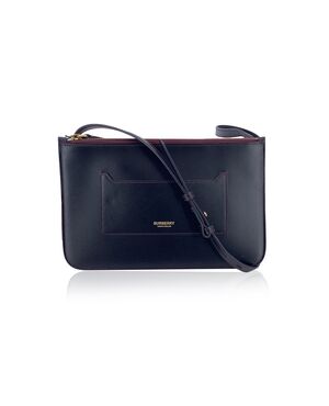 BURBERRY Borsa a Tracolla in Pelle Col. Nero S