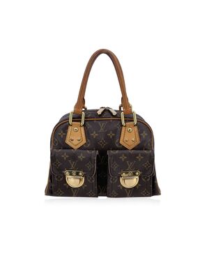 LOUIS VUITTON Borsa a Mano in Tela Col. Marrone Manhattan M