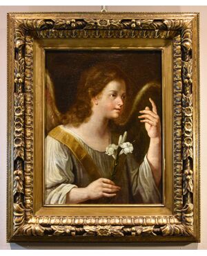 L’Angelo Annunciante, Carlo Maratta (Camerano, 1625 – Roma, 1713) Bottega