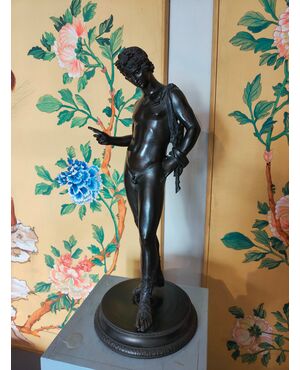 Bronzo raffigurante Narciso