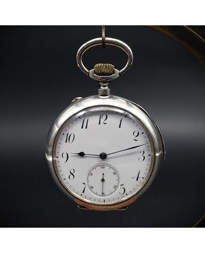 Orologio da tasca  ripetizione ore e quarti, Le Roy, Locle, 1900 circa.