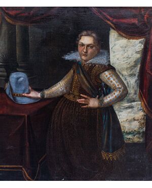 Francesco Zucco (circa 1575-1627),  Ritratto di gentildonna