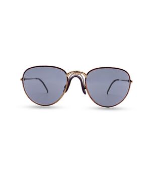 Occhiali da Sole Vintage in Metallo Col. Marrone