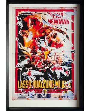 Lassù qualcuno mi ama - Mimmo Rotella (1918-2006)